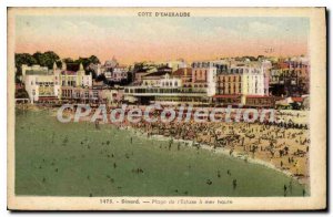 Postcard From Old Dinard Beach I'Ecluse A High Sea