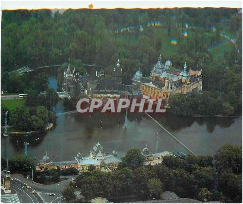 Postcard Modern Varostiget Stadtwaldchen Budapest City Park