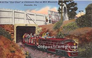 The Zoo Choo at Children's Zoo on the Mill Mountain Roanoke, Virginia, VA, US...