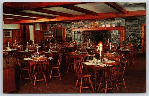 Interior~Lancaster Pennsylvania~Conestoga Motor Inn Dining Room~Vintage Postcard