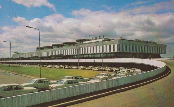 The Pulkovo Russian Airport 1973  Leningrad 1980s New Postcard