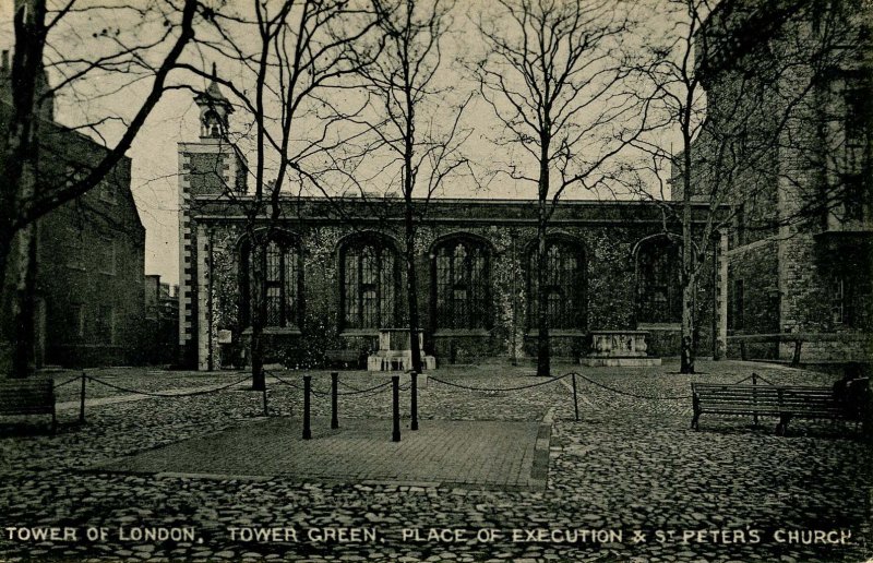 UK - England, London. Tower of London, Green, Execution Place, St Peter's