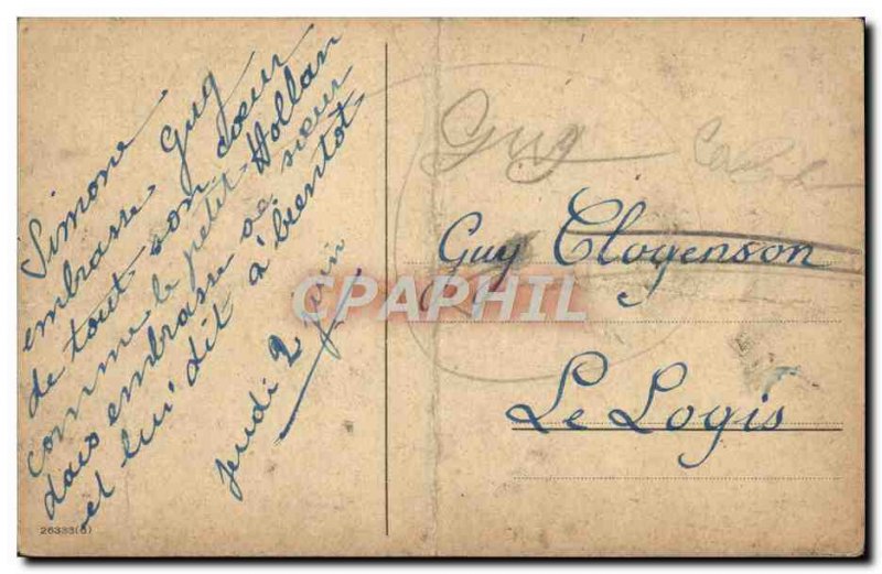 Old Postcard Fantasy Children