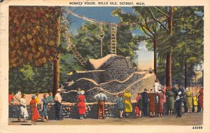 Belle Isle Monkey House - Detroit, Michigan MI  