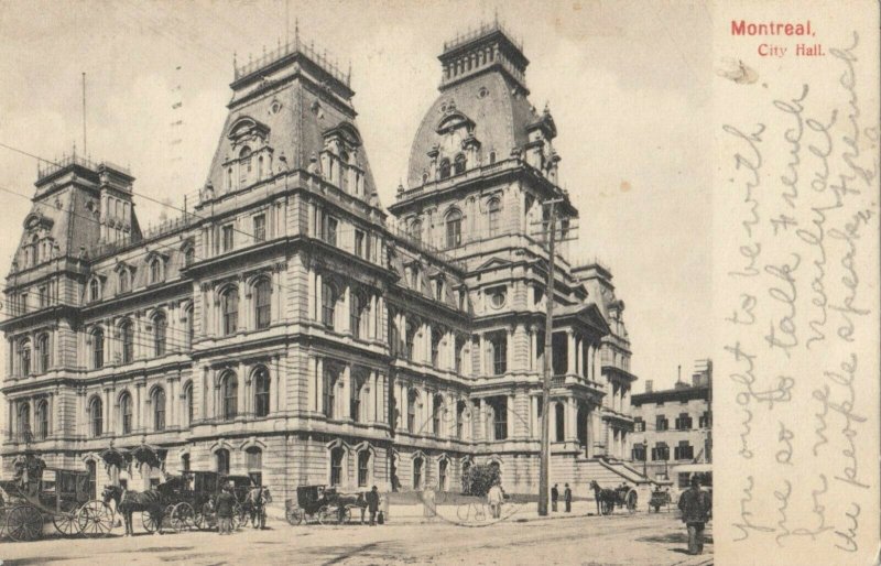 MONTREAL, Quebec, Canada, 1905; City Hall