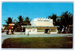 1961 Carlos Exhibition Quote Port-Au-Prince Haiti West Indies Postcard