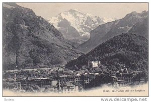 Interlaken Und Die Jungfrau, Berne, Switzerland, 1900-1910s