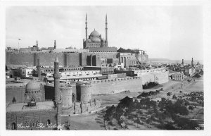 RPPC THE CITADEL CAIRO EGYPT REAL PHOTO POSTCARD