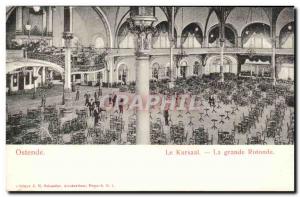 Old Postcard Ostende Kursaal La Grande Rotonde