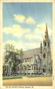 St. Patrick's Church - Decatur, Illinois IL  