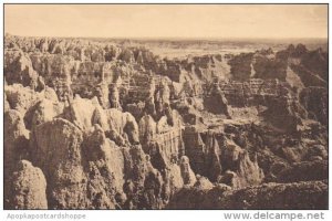 View Of Badlands The Badlands Nat Monument South Dakota Albertype