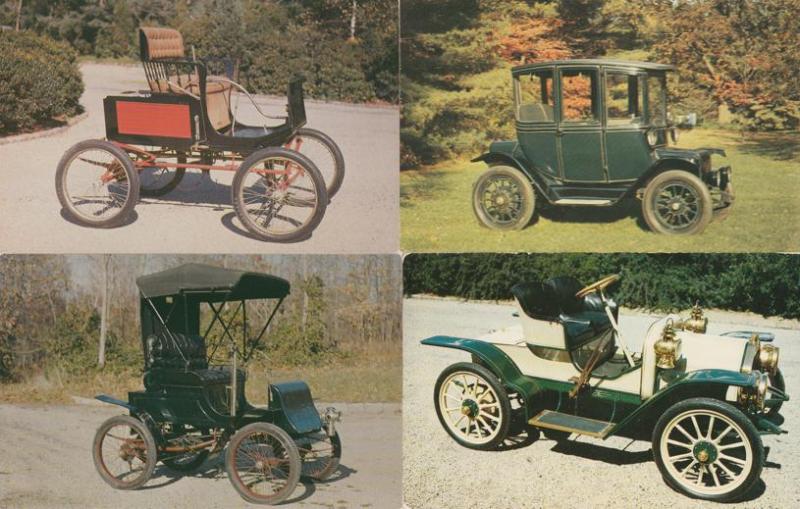 (4 cards) Antique Auto Museum - Southampton LI, Long Island, New York