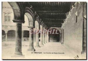 Old Postcard Besancon Arcades Palace Granvelle