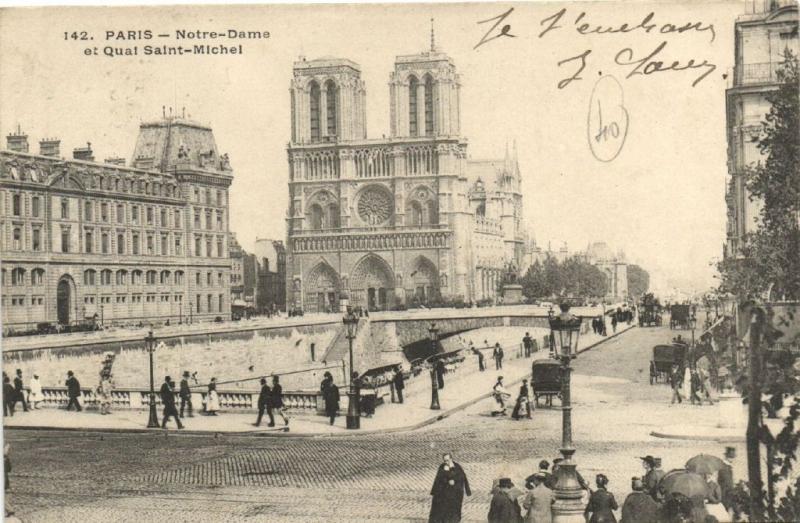 CPA Paris 5e (Dep. 75) Notre-Dame (57295)