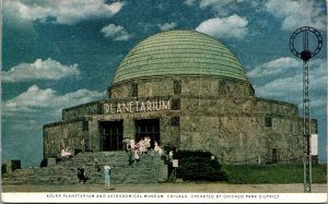 Postcard Adler Planetarium & Astronomical Museum in Chicago, Illinois~131623