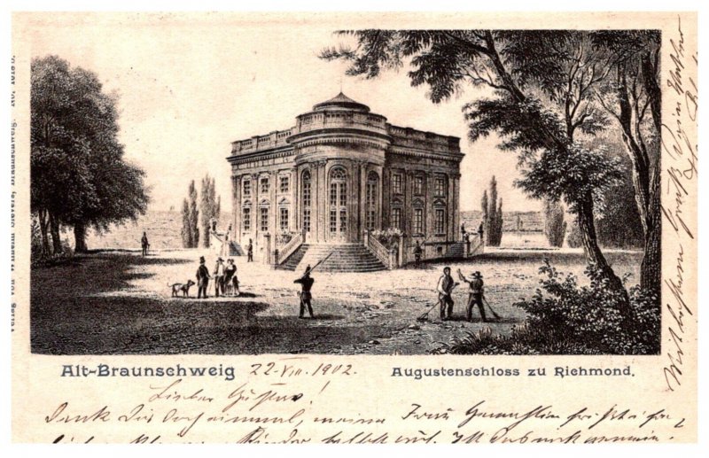 Germany Braunsefweg   Augustenschloss zu Riehmond