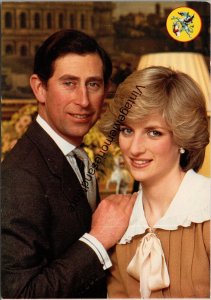 Prince and Princess of Wales London Postcard PC297