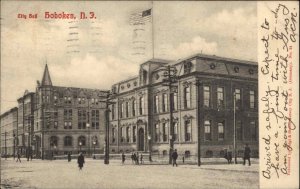 Hoboken New Jersey NJ City Hall c1910 Vintage Postcard