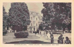 Rockefeller Hall Vassar College Poughkeepsie New York postcard