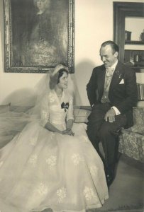 Royal wedding countess Helene and archduke Ferdinand april 1956 