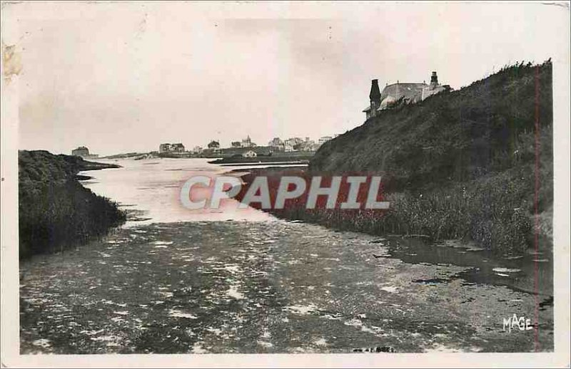 Postcard Modern Ambleteuse Pas de Calais The Slack