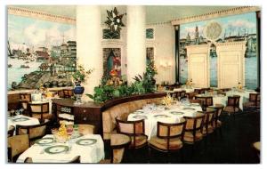 1950s El Floridita, Dining Room, Havana, Cuba Hemingway Postcard
