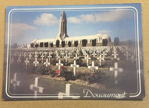 UNUSED POSTCARD - THE OSSUAIRE OF DOUAUMONT, VERDUN, FRANCE