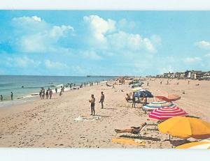 Unused Pre-1980 SCENE AT BEACH Ocean City Maryland MD M6537@