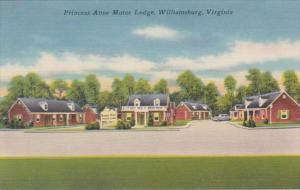 Virginia Williamsburg Princess Anne Motor Lodge