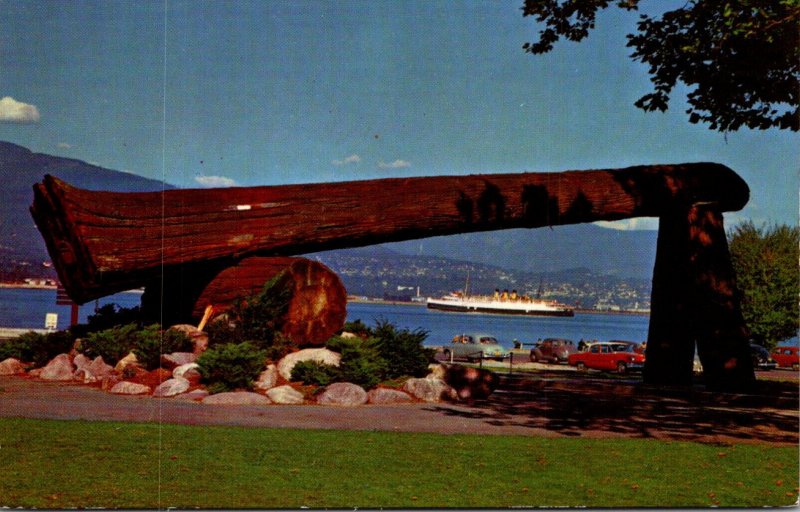 Canada British Columbia Vancouver Stanley Park Lumbermans Arch