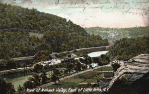Vintage Postcard 1906 View Of Mohawk Valley East Little Falls New York HCL Pub.