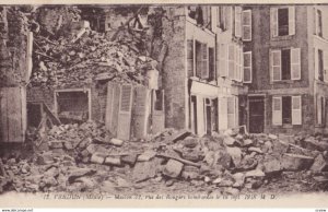 WAR 1914-18; VERDUN, France, battle damage #4