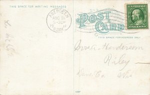 Postcard Washington High School, Aberdeen, So. Dak. Vintage Divided Back