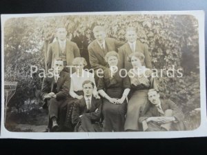 Early RP - Family photo postcard