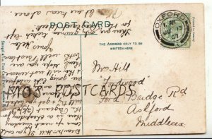 Genealogy Postcard - Hill - Ford Bridge Road - Ashford - Middlesex - Ref 592B