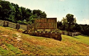 Oklahoma Pawnee Blue Hawk Peak Pawnee Bill Museum Entrance Marker