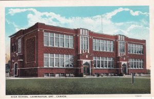 LEAMINGTON, Ontario, Canada, 1910-1920s; High School