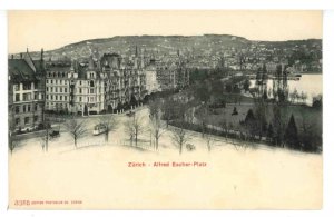 Switzerland - Zurich. Alfred Escher Platz