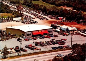 Wareham, MA Massachusetts  ROBERTSON'S AUTO SALVAGE  Car Junkyard  4X6 Postcard