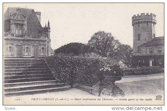 Inside Yard Of The Castle, Saint-Aignan (Loir et Cher), France, 1900-1910s