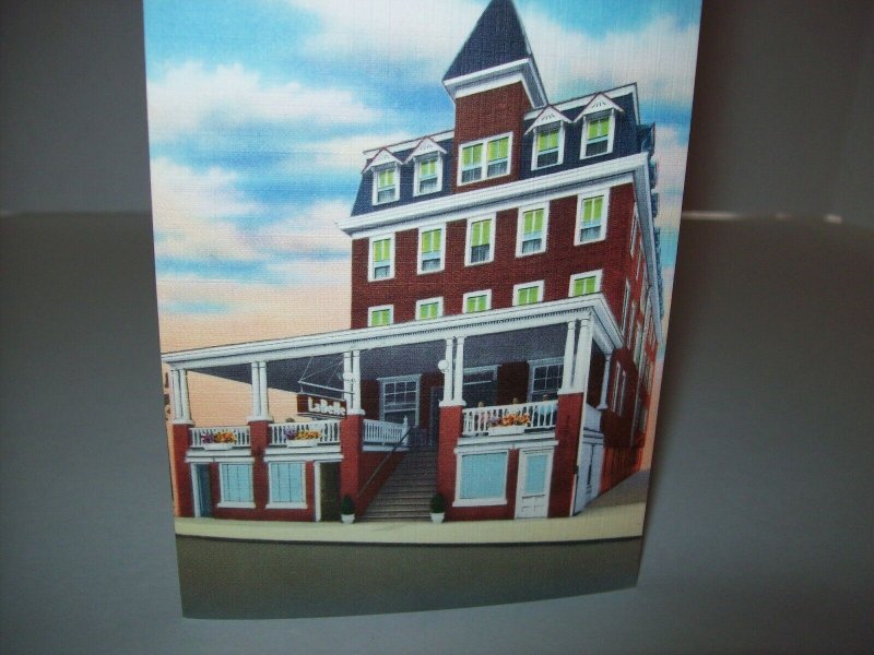 Atlantic City New Jersey La Belle Hotel Postcard NOS NJ South Carolina Avenue