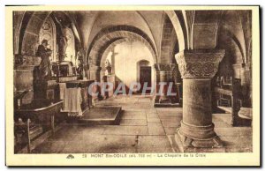 Old Postcard Mont Sainte Odile The Chapel of the Cross