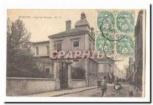 Roanne Old Postcard Lycee for boys