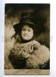 234104 Luisa TETRAZZINI Italian OPERA Singer Old FOLEY PHOTO