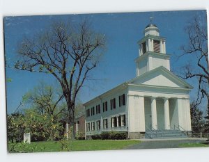 Postcard Whitneyville Congregational Church, Hamden, Connecticut