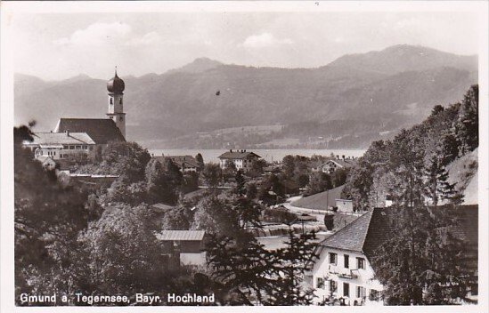 Austria Gmund am Tegernsee Real Photo