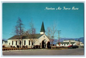 c1960's Norton Air Force Base San Bernardino California CA Vintage Postcard