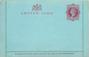 Entier Postal Stationery Postal Britain Great Britain 1p