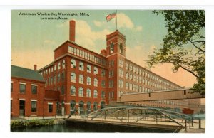 MA - Lawrence. Washington Mills, American Woolen Co.