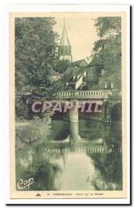 Haguenau Old Postcard Bridge Moder